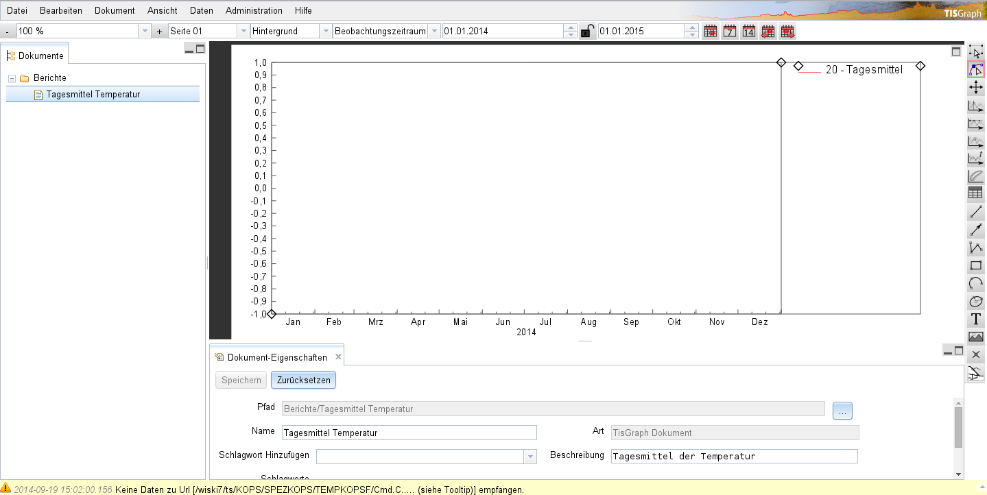 finished graph in the drawing pane