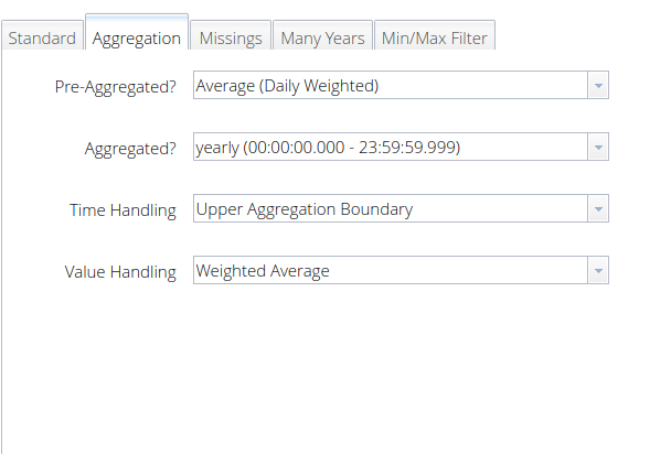 time series aggregation